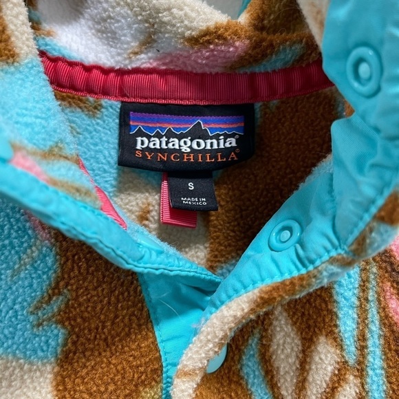 Patagonia Synchilla Lightweight Feather Dance Sweater - Picture 2 of 4